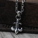 Chrome Hearts Pendant-S925 Sterling Silver Lovers style hand made individual anchor anchor Pendant