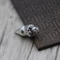 Chrome Hearts Pendant-S925 Sterling Silver Handmade rivet punk style Bullet Pendant