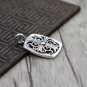 Chrome Hearts Pendant-S925 Sterling Silver Hand made personalized hollow cross Flower Pendant