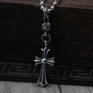 Chrome Hearts Pendant-S925 Sterling Silver Hand made Cross lovers Style Pendant