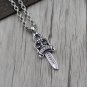 Chrome Hearts Pendant-S925 Sterling Silver Hand made Retro sword dagger Pendant(Big)
