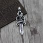 Chrome Hearts Pendant-S925 Sterling Silver Hand made Retro sword dagger Pendant(Big)