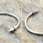 Chrome Hearts Bracelet-S925 Sterling Silver Hand made Rivet punk style bracelet