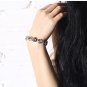 Chrome Hearts Bracelet-S925 Sterling Silver Hand made Retro classic cross lovers Bracelet