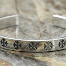 Chrome Hearts Bracelet-S925 Sterling Silver Hand made Classic cross rock Bracelet