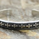 Chrome Hearts Bracelet-S925 Sterling Silver Hand made Rock retro fashion bracelet