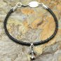 Chrome Hearts Bracelet-Rock retro fashion style leather string Cross Bracelet