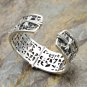 Chrome Hearts Bracelet-S925 Sterling Silver Hand made Rock retro style hollowed Cross Bracelet