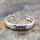 Chrome Hearts Bracelet-S925 Sterling Silver Hand made personality Retro rock Cross Bracelet