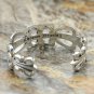 Chrome Hearts Bracelet-S925 Sterling Silver Hand made Personality rock Cross Bracelet