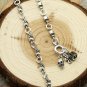 Chrome Hearts Bracelet-S925 Sterling Silver Handmade Retro Rock Skull lovers Bracelet