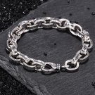 Chrome Hearts Bracelet-S925 Sterling Silver Handmade retro Rome alphabet Bracelet