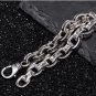 Chrome Hearts Bracelet-S925 Sterling Silver Handmade retro Rome alphabet Bracelet