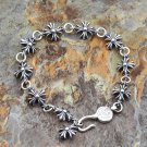 Chrome Hearts Bracelet-S925 Sterling Silver Adjustable hand crafted Cross Bracelet