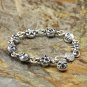 Chrome Hearts Bracelet-S925 Sterling Silver Hand made multi element Bracelet