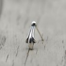 Chrome Hearts Retro rock  Earring S925 Sterling Silver Earring jewellery - Handmade
