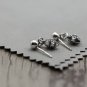 Chrome Hearts Retro Six star awn pendant Earring S925 Sterling Silver Earring jewellery - Handmade