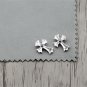 Chrome Hearts Retro rock Cross Earring S925 Sterling Silver Earring jewellery - Handmade