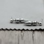 Chrome Hearts Small Bullet Pendant Earring S925 Sterling Silver Earring - Handmade jewellery