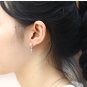 Chrome Hearts Small Bullet Pendant Earring S925 Sterling Silver Earring - Handmade jewellery