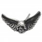 Chrome Hearts Devil skull wings Earring S925 Sterling Silver Earring - Handmade jewellery