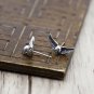 Chrome Hearts Devil skull wings Earring S925 Sterling Silver Earring - Handmade jewellery