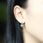 Chrome Hearts Retro Heart Pendant Earring S925 Sterling Silver Earring - Handmade jewellery