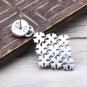 Chrome Hearts Cross prism Pendant Earring S925 Sterling Silver Earring - Handmade jewellery