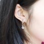 Chrome Hearts Cross Ball Earring S925 Sterling Silver Earring - Handmade jewellery