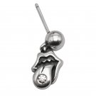Chrome Hearts tongue Earring S925 Sterling Silver Earring - Handmade jewellery