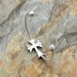 Chrome Hearts Big cross Earring S925 Sterling Silver Earring - Handmade jewellery
