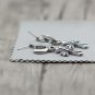 Chrome Hearts Cross Pendant Earring S925 Sterling Silver Earring - Handmade jewellery