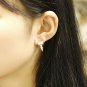 Chrome Hearts Punk rivet Earring S925 Sterling Silver Earring - Handmade jewellery