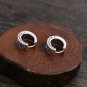 Chrome Hearts Retro cross Pyramid Earring S925 Sterling Silver Earring - Handmade jewellery