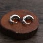 Chrome Hearts Retro cross Pyramid Earring S925 Sterling Silver Earring - Handmade jewellery
