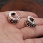 Chrome Hearts Retro cross Pyramid Earring S925 Sterling Silver Earring - Handmade jewellery