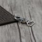 S925 Sterling Silver jewelry Chrome Hearts bag Hanging jewelry Key buckle