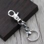 Chrome Hearts Retro cross flower Key buckle S925 Sterling Silver bag Hanging jewelry