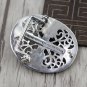 S925 Sterling Silver jewelry Chrome Hearts Punk style cross belt buckle