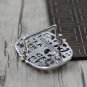 Punk style Multiple crosses belt buckle S925 Sterling Silver  Chrome Hearts jewelry