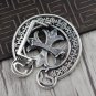 S925 Sterling Silver Chrome Hearts jewelry Punk style Cross horse horseshoe logo belt buckle