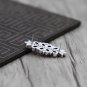 S925 Sterling Silver Retro punk style cross Brooch jewelry Chrome Hearts Brooches