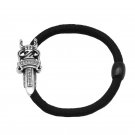 S925 Sterling Silver Punk style lady dagger Bundles of hair band Chrome Hearts hand line