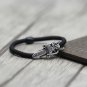 S925 Sterling Silver Punk style lady dagger Bundles of hair band Chrome Hearts hand line