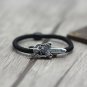 S925 Sterling Silver Punk style lady dagger Bundles of hair band Chrome Hearts hand line