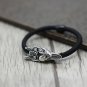 S925 Sterling Silver Punk style lady Bundles of hair band Chrome Hearts dagger hand line