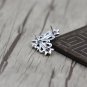S925 Sterling Silver Retro rock cross Brooch Chrome Hearts Brooch jewelry
