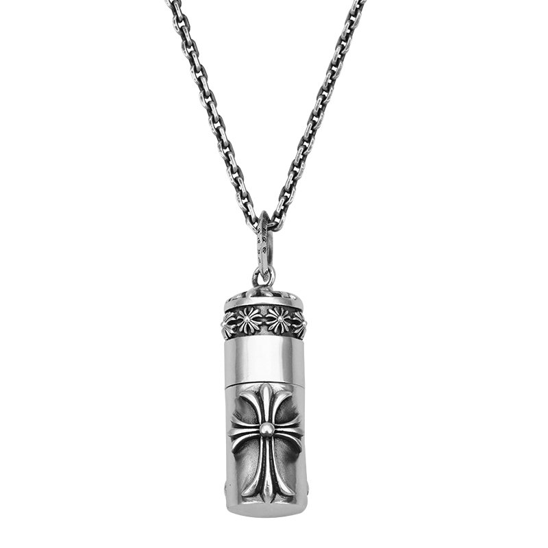 Chrome Hearts lighte Exquisite dexterous cross S925 pure silver lighter personalized Pendant