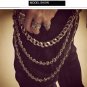 Chrome Hearts Tote hook Chain,Pants waist chain.S925 Sterling Silver Material Hand - made