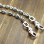 Chrome Hearts Tote hook Cross Chain,Pants waist chain.S925 Sterling Silver Material Hand - made